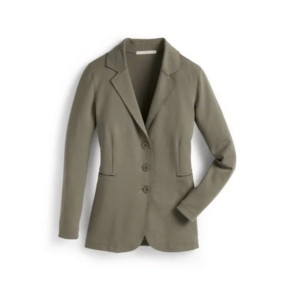 Peruvian Connection Avery Blazer Olive Green *please read* - Picture 12 of 12